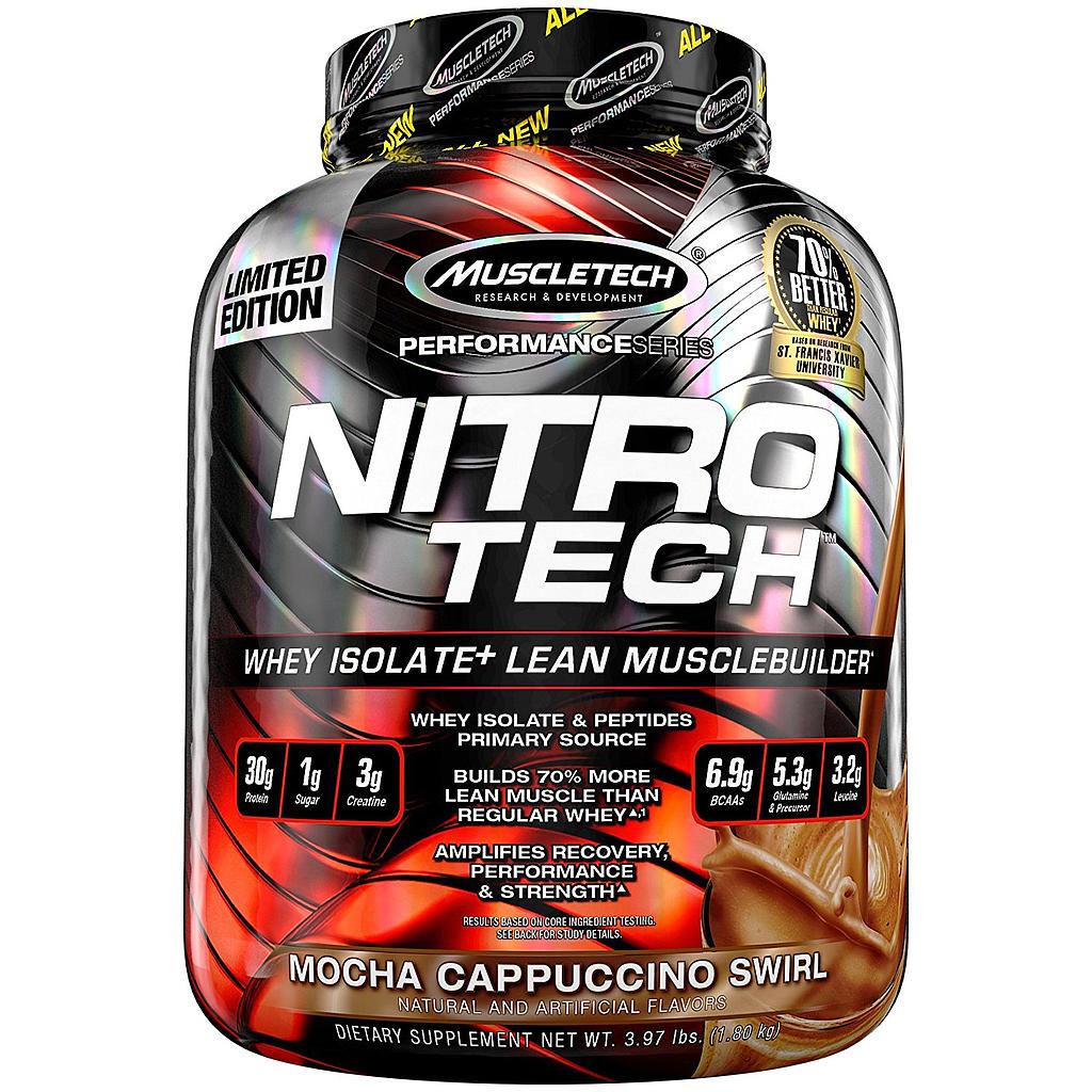 Muscletech Nitrotech-41Serv.-1.80KG-Mocha Cappuccino Swirl